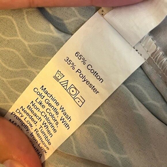 SHEIN Mens Plant Print Button Up Shirt Size Medium - Picture 7 of 7